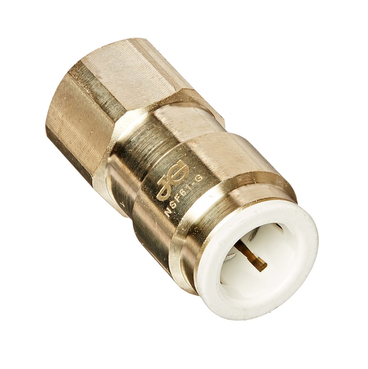 (image for) John Guest MI4512F4SLF Female Connector 3/8 Tube X 1/4 Comp (10) - Click Image to Close